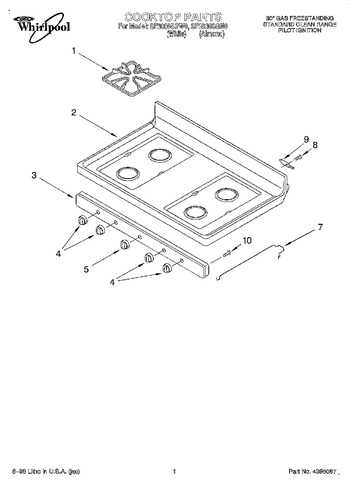 Diagram for SF3000SGW0