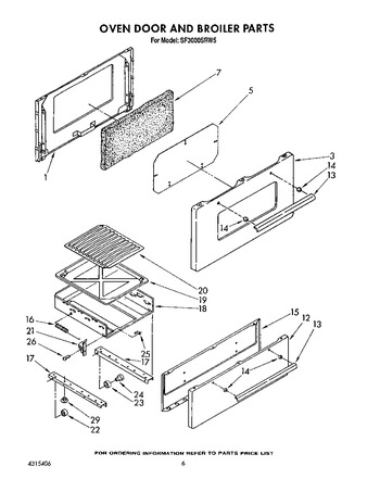 Diagram for SF3000SRW5