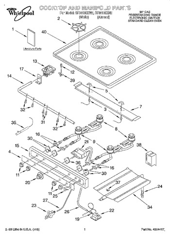 Diagram for SF3010EEW2