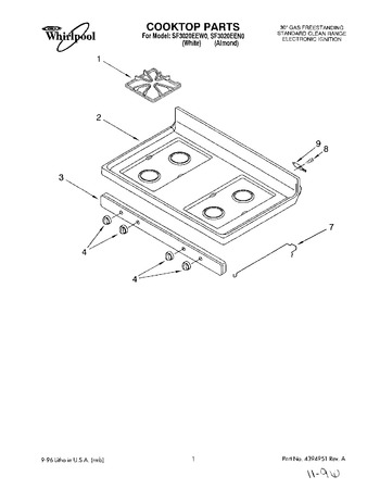 Diagram for SF3020EEW0