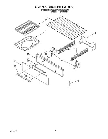 Diagram for SF3020EEW0