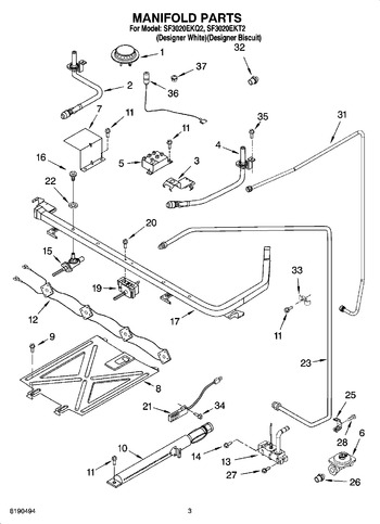 Diagram for SF3020EKT2