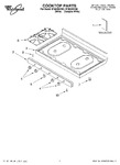 Diagram for 01 - Cooktop, Literature