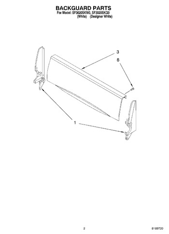 Diagram for SF3020SKW0