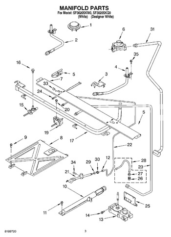 Diagram for SF3020SKW0