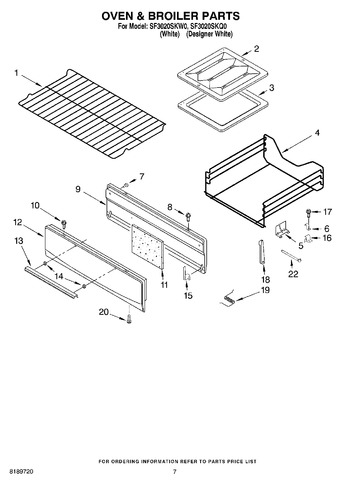 Diagram for SF3020SKW0