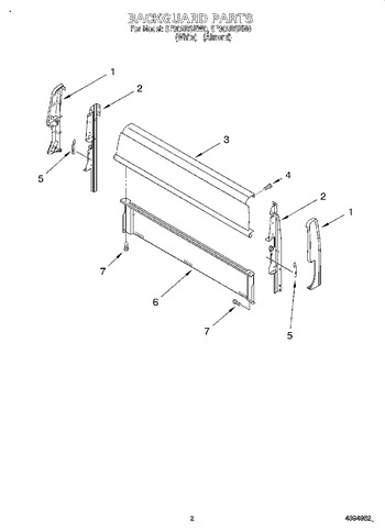 Diagram for SF302BSEW0