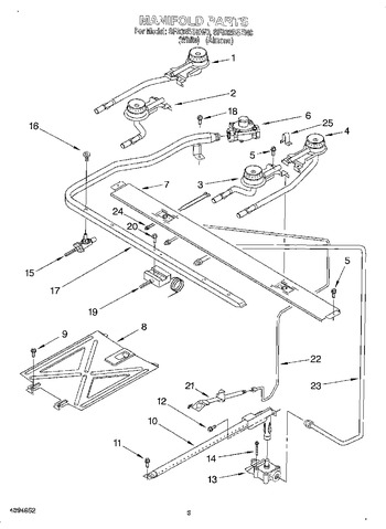 Diagram for SF302BSEW0