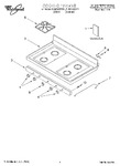 Diagram for 01 - Cooktop, Literature