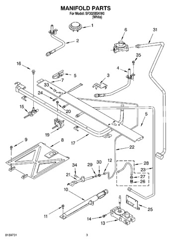 Diagram for SF302BSKW0