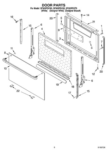 Diagram for SF303PEKT0