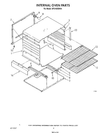 Diagram for SF3100ERW4