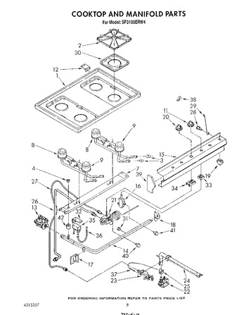 Diagram for SF3100ERW4