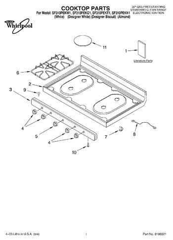 Diagram for SF310PEKT1