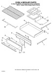 Diagram for 05 - Oven & Broiler Parts