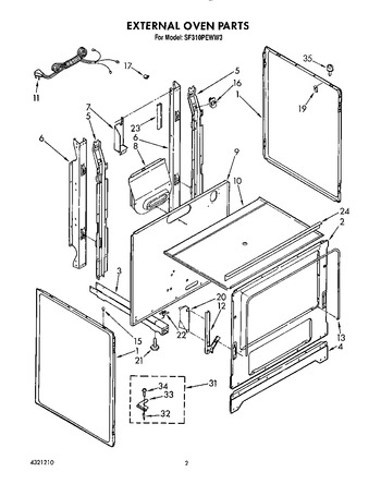 Diagram for SF310PEWW3