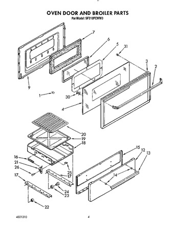 Diagram for SF310PEWW3