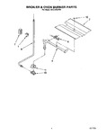 Diagram for 04 - Broiler And Oven Burner