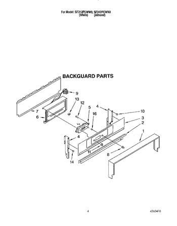 Diagram for SF312PEWW0