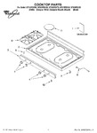 Diagram for 01 - Cooktop, Literature