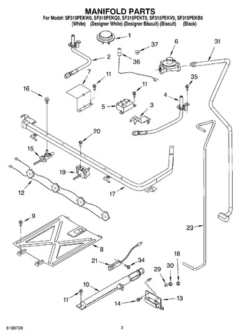 Diagram for SF315PEKW0