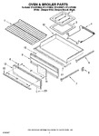 Diagram for 05 - Oven & Broiler Parts