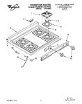 Diagram for 01 - Cooktop, Lit/optional