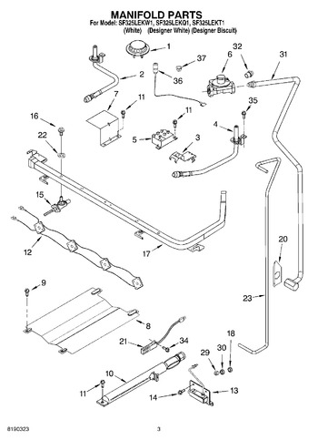 Diagram for SF325LEKQ1