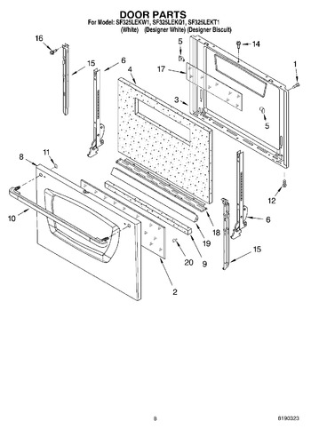 Diagram for SF325LEKQ1