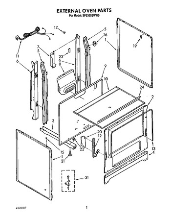 Diagram for SF3300EWW0