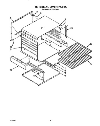 Diagram for SF3300EWW0