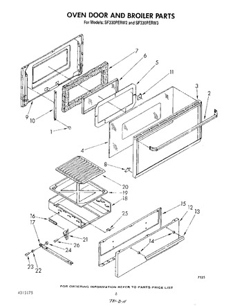 Diagram for SF330PERW3