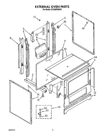 Diagram for SF330PEWW0