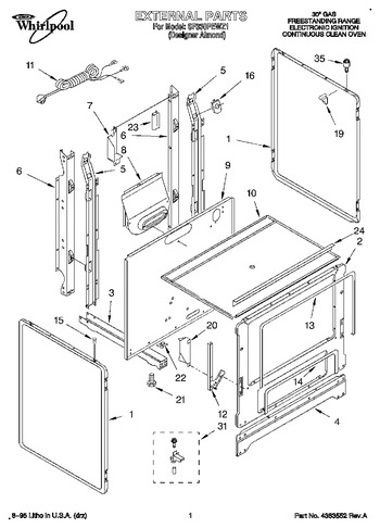 Diagram for SF330PEWZ1