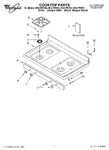 Diagram for 01 - Cooktop, Literature