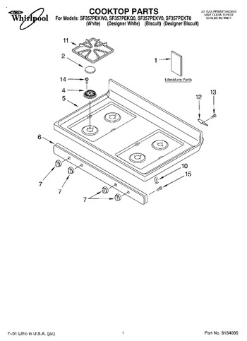 Diagram for SF357PEKV0