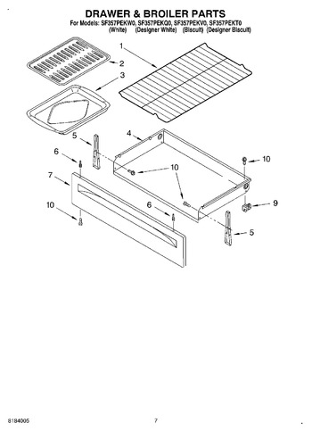 Diagram for SF357PEKV0