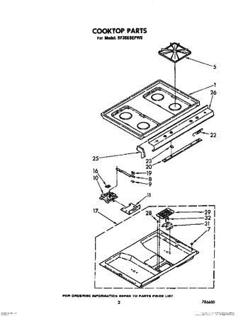 Diagram for SF365BEPW0