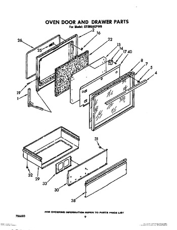 Diagram for SF365BEPW0