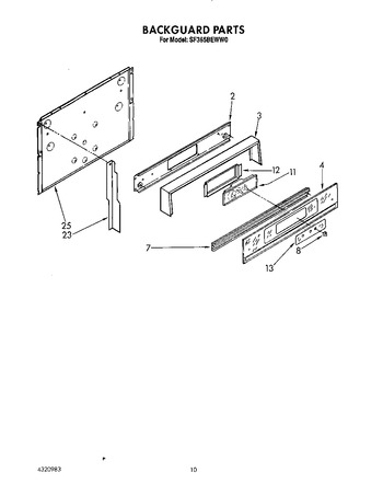 Diagram for SF365BEWW0