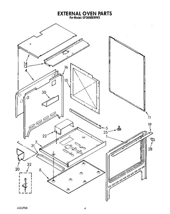 Diagram for SF365BEWN3