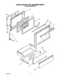 Diagram for 06 - Oven Door And Drawer