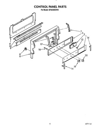 Diagram for SF365BEXN0