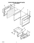 Diagram for 08 - Oven Door And Drawer