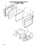 Diagram for 07 - Oven Door And Drawer