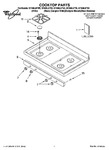 Diagram for 01 - Cooktop Parts