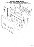 Diagram for 02 - Control Panel Parts