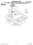 Diagram for 01 - Cooktop Parts