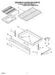 Diagram for 05 - Drawer & Broiler Parts