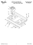 Diagram for 01 - Cooktop